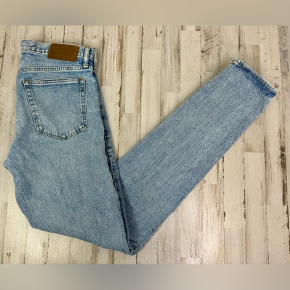 Gap Slim Taper Mid Rise Women Jeans - Size 32x36 (33x36) - Picture 1 of 13